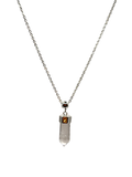 Collar Cuarzo Blanco mini