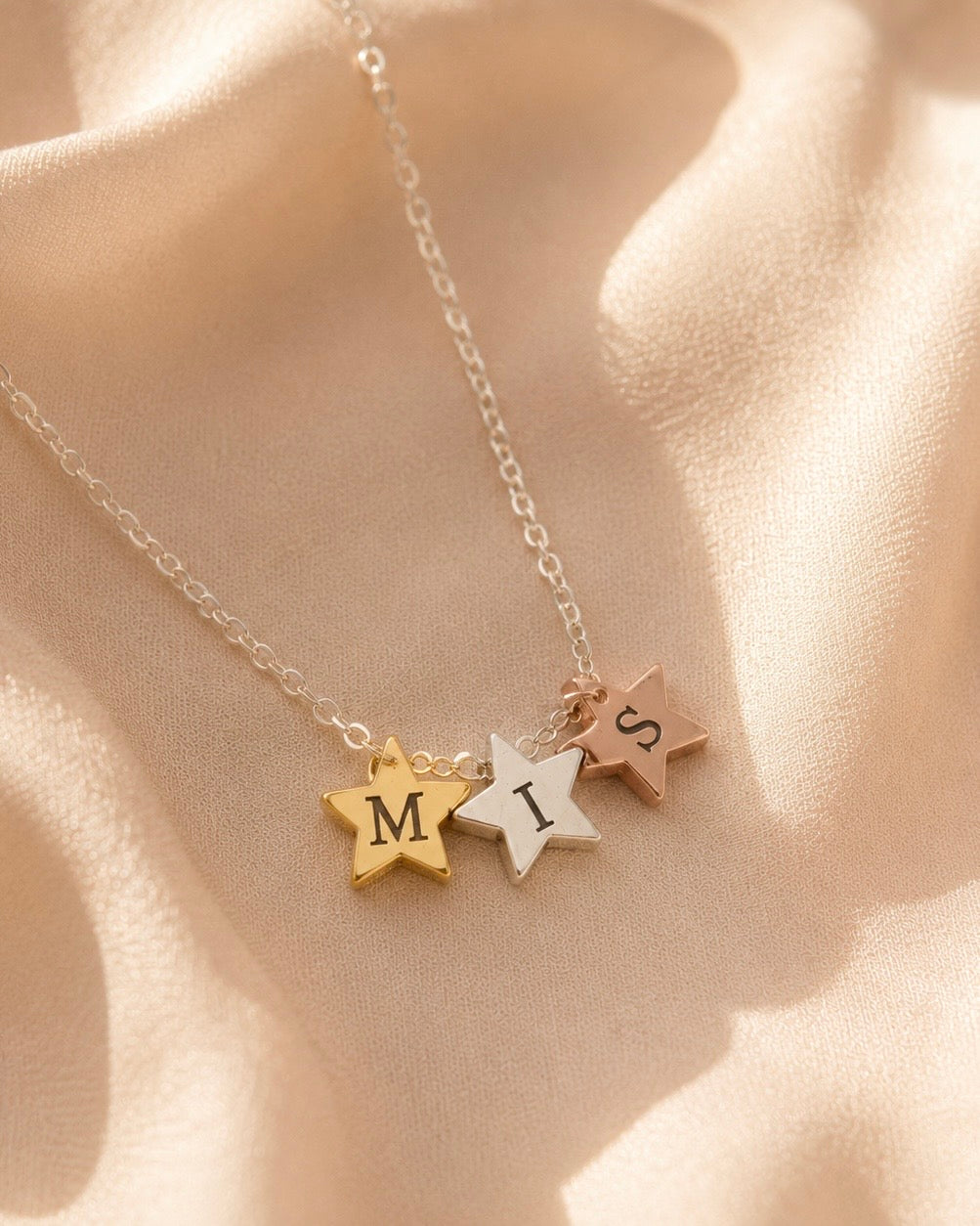 Collar 3 corazones