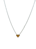 Collar cartoneado corazón