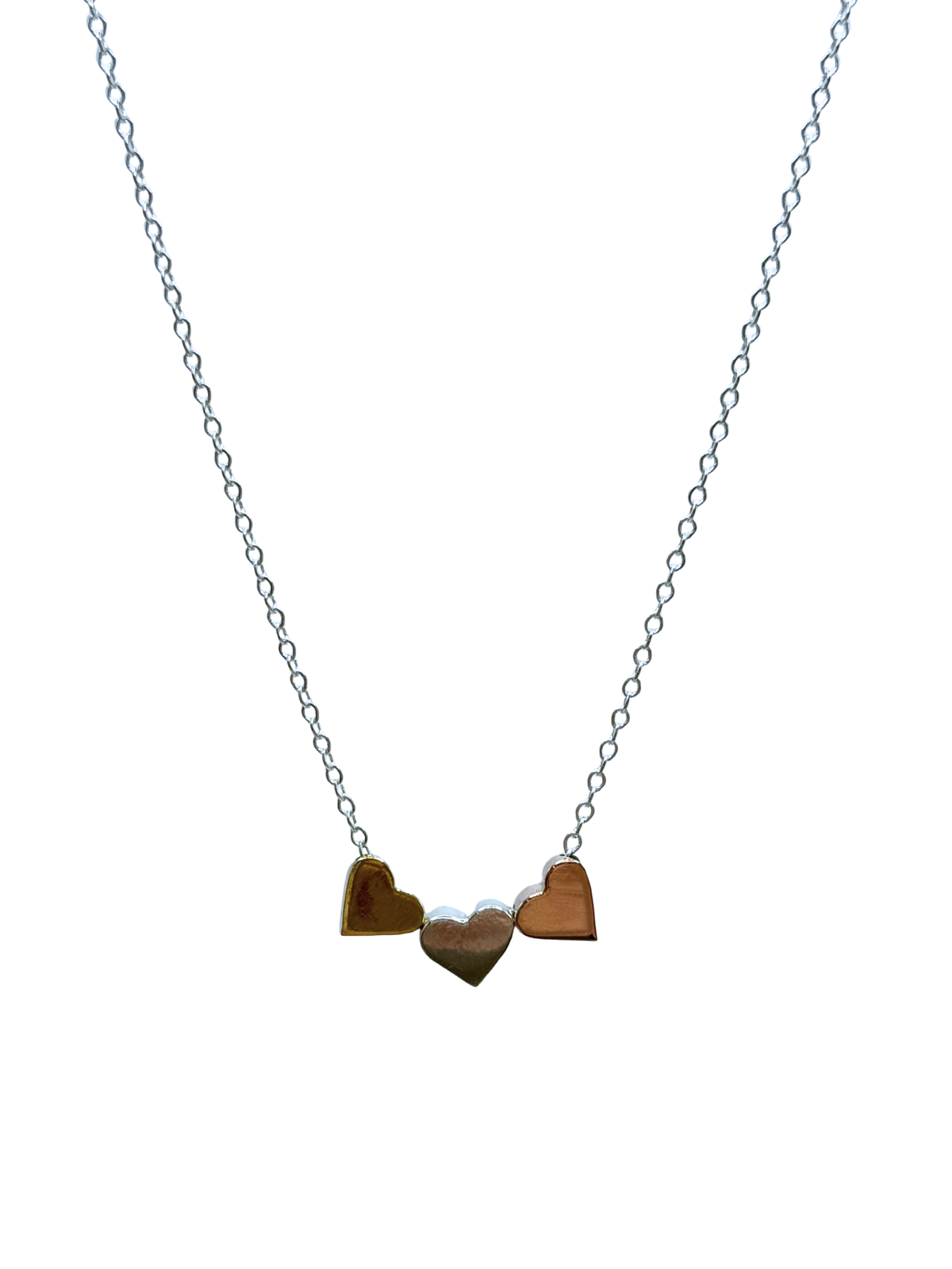 Collar 3 corazones