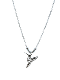 Collar colibri geometrico