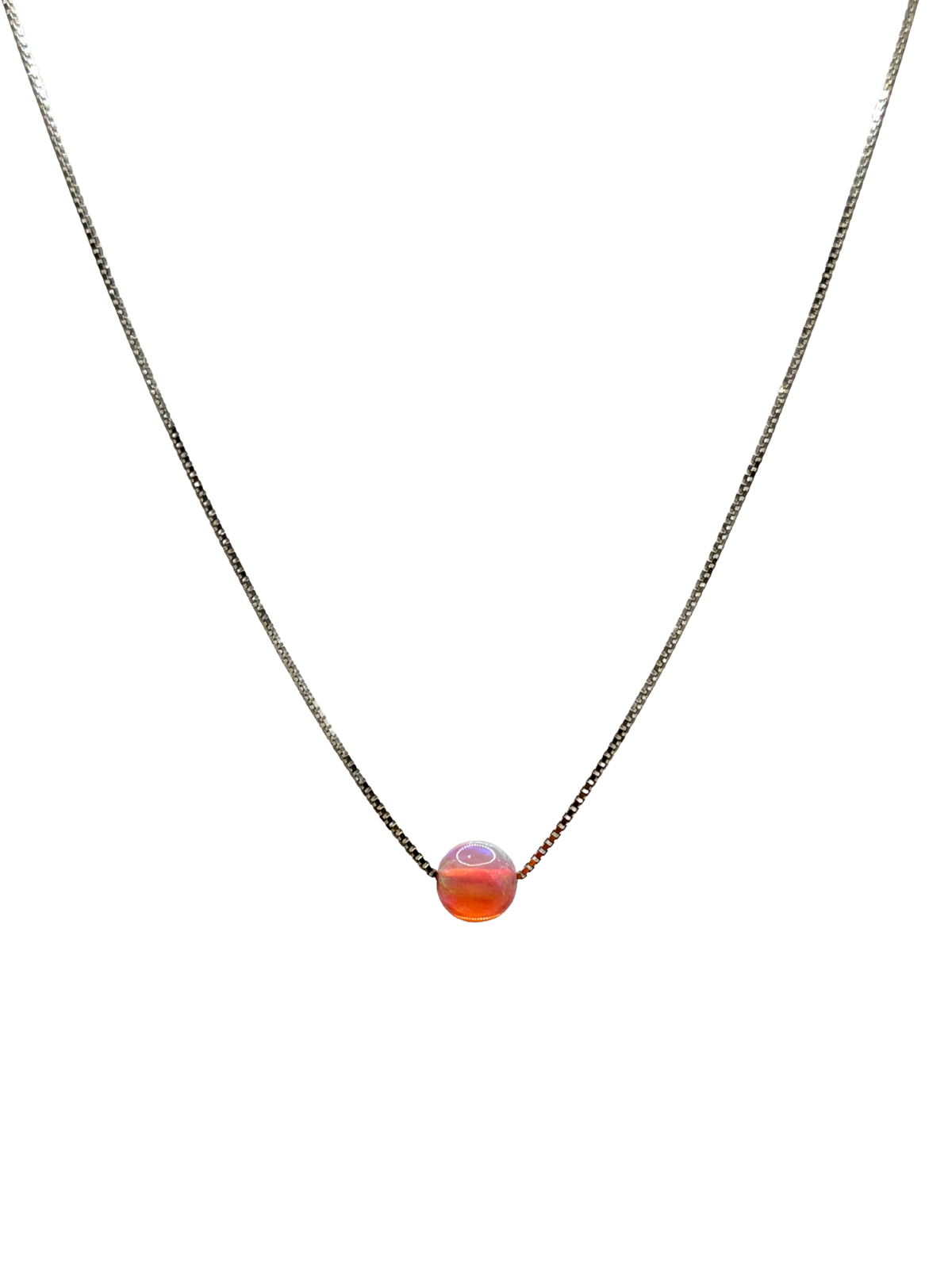 Collar ópalo bola