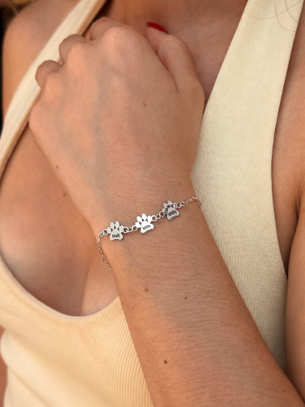 Pulsera Huellitas