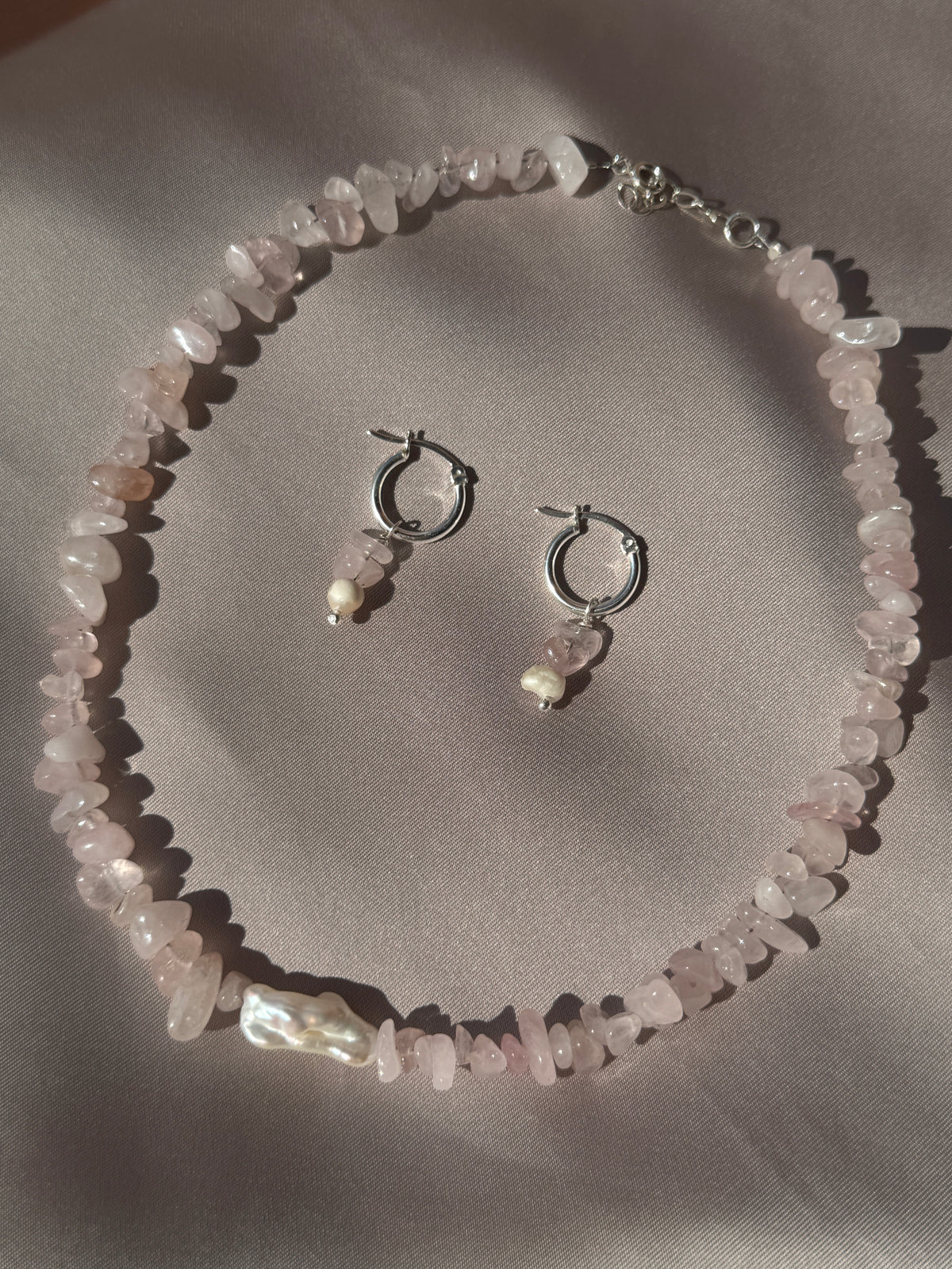 Set Cuarzo Rosa
