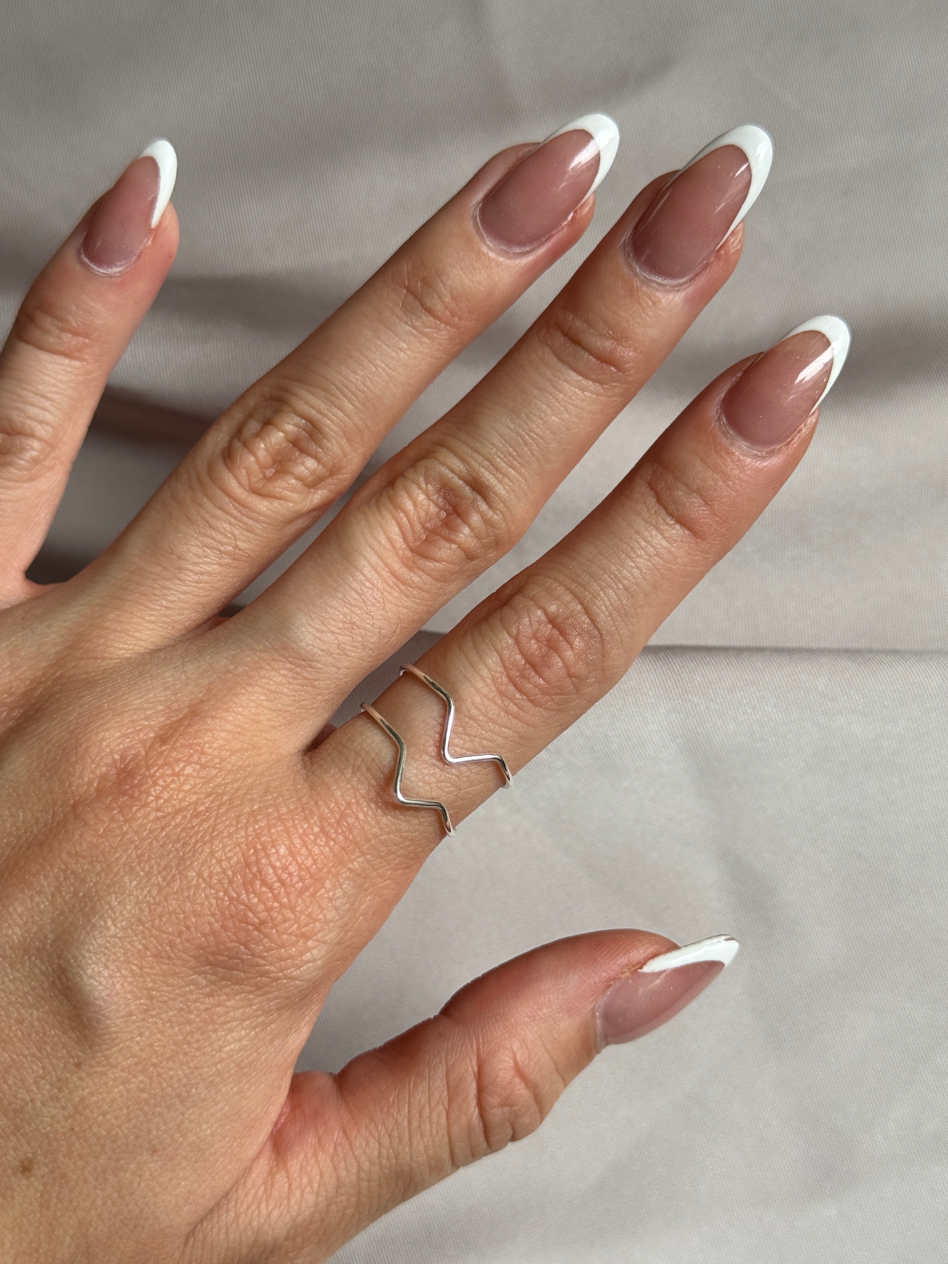 Anillo doble V
